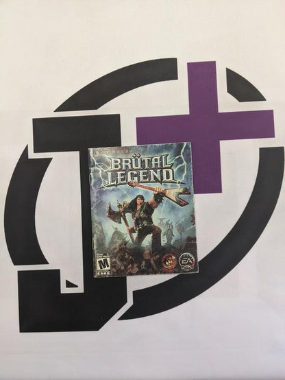 PS3 BRÜTAL LEGEND INSTRUCTION BOOKLET BILINGUAL