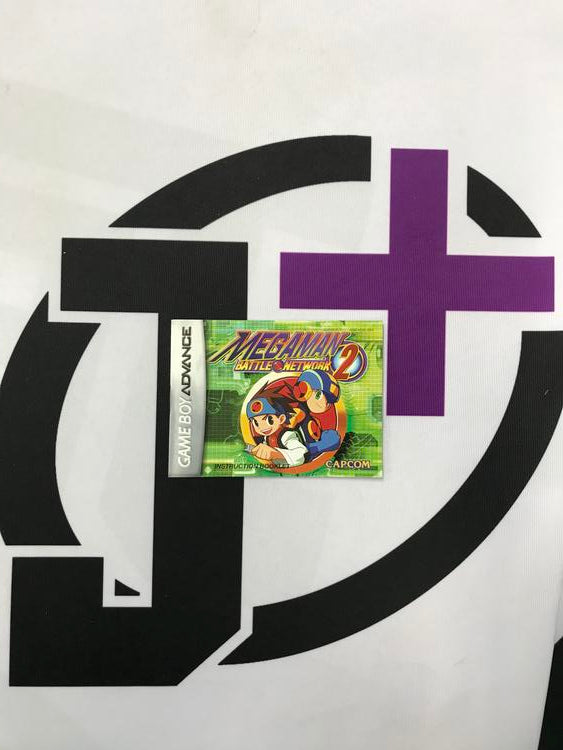 GBA MEGA MAN BATTLE NETWORK 2 INSTRUCTION BOOKLET ENGLISH