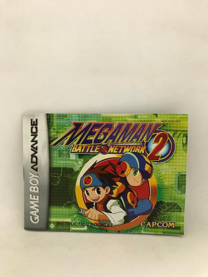 GBA MEGA MAN BATTLE NETWORK 2 INSTRUCTION BOOKLET ENGLISH
