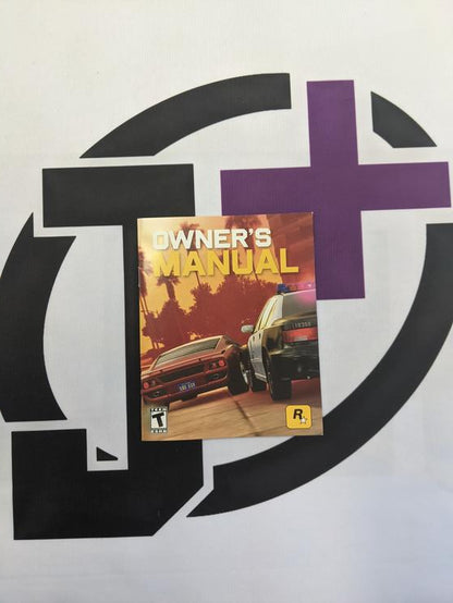 PS3 MIDNIGHT CLUB LOS ANGELES INSTRUCTION BOOKLET ENGLISH
