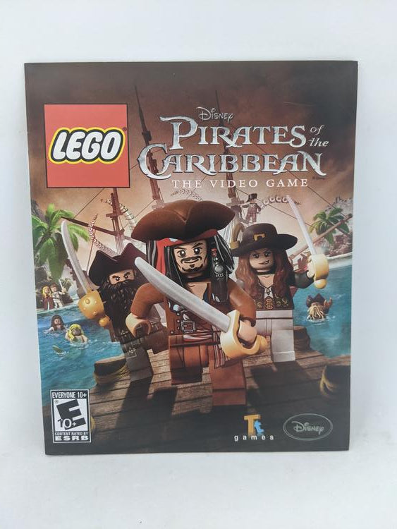 PS3 LEGO PIRATES OF THE CARIBBEAN THE VIDEO GAME INSTRUCTION BOOKLET BILINGUAL (usagé)