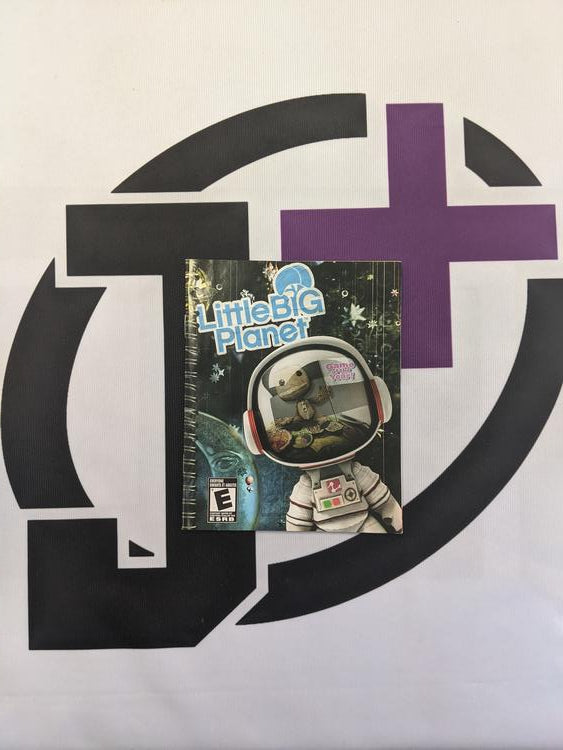 PS3 LITTLEBIGPLANET INSTRUCTION BOOKLET BILINGUAL (usagé)