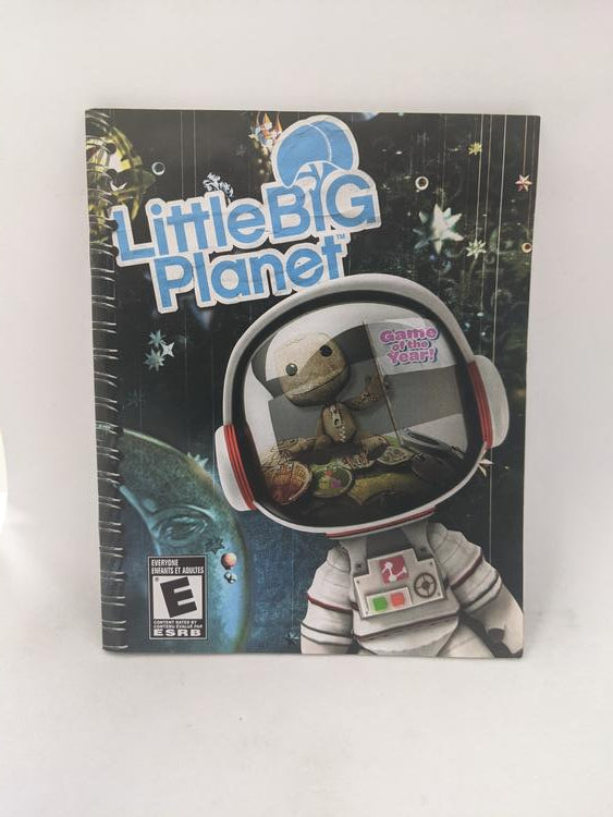 PS3 LITTLEBIGPLANET INSTRUCTION BOOKLET BILINGUAL