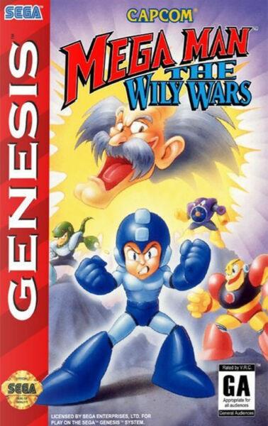 MEGA MAN THE WILY WARS ''HOMEBREW'' (COMPLETE IN BOX)