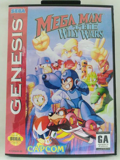 MEGA MAN THE WILY WARS ''HOMEBREW'' (COMPLETE IN BOX)