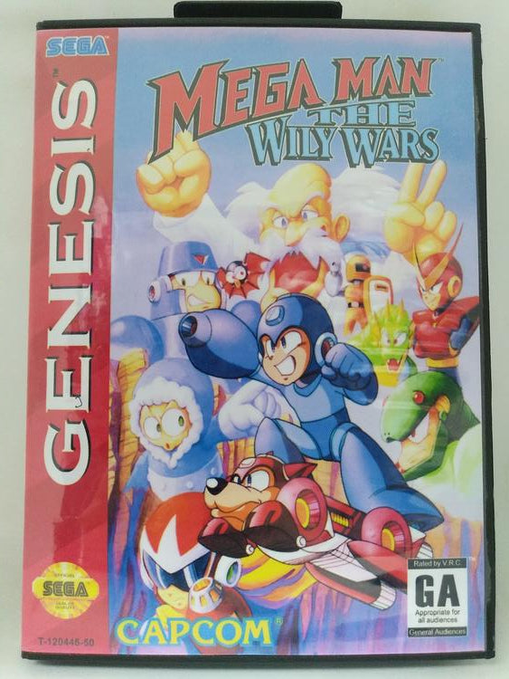 MEGA MAN THE WILY WARS ''HOMEBREW'' (COMPLETE IN BOX) (usagé)