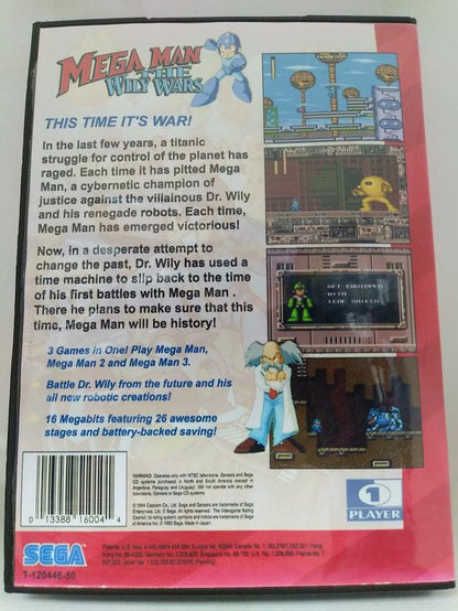 MEGA MAN THE WILY WARS ''HOMEBREW'' (COMPLETE IN BOX)