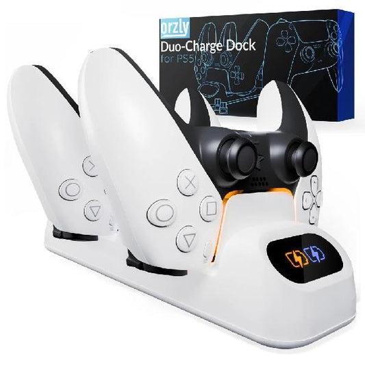 DUO CHARGE DOCK WHITE (PS5 / SWITCH PRO)