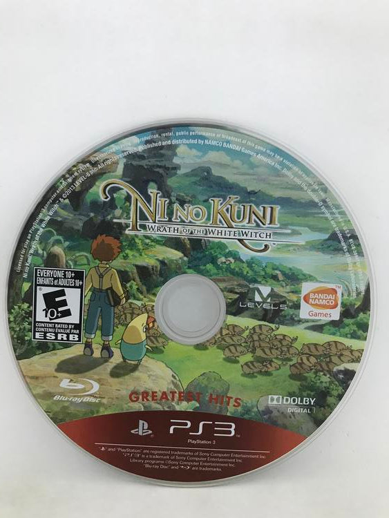 NI NO KUNI WRATH OF THE WHITE WITCH GREATEST HITS (COMPLETE IN BOX) (usagé)