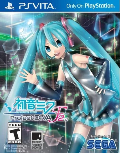 HATSUNE MIKU PROJECT DIVA F 2ND (COMPLETE IN BOX) (usagé)