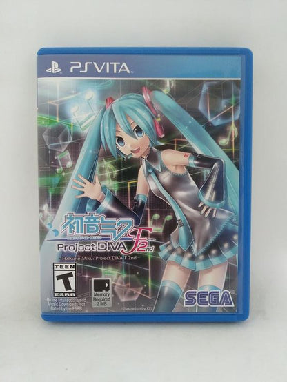 HATSUNE MIKU PROJECT DIVA F 2ND (COMPLETE IN BOX)