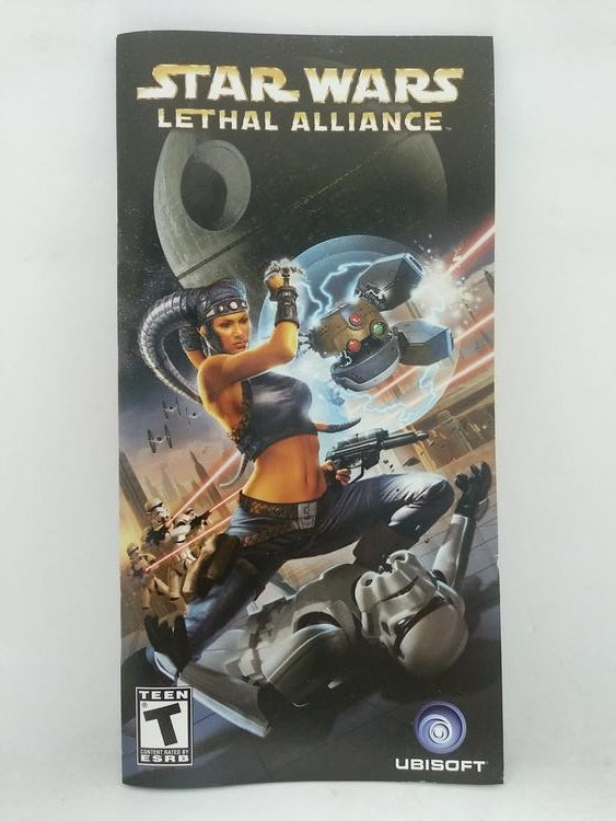STAR WARS LETHAL ALLIANCE (COMPLETE IN BOX)