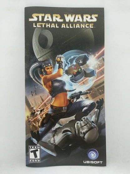 STAR WARS LETHAL ALLIANCE (COMPLETE IN BOX) (usagé)