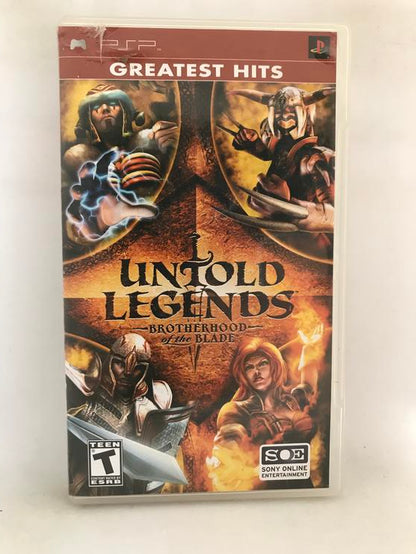 UNTOLD LEGENDS BROTHERHOOD OF THE BLADE GREATEST HITS (COMPLETE IN BOX)