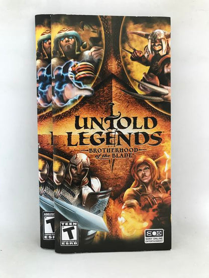 UNTOLD LEGENDS BROTHERHOOD OF THE BLADE GREATEST HITS (COMPLETE IN BOX)