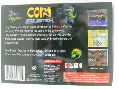 CORN BUSTER ''HOMEBREW'' (COMPLETE IN BOX)