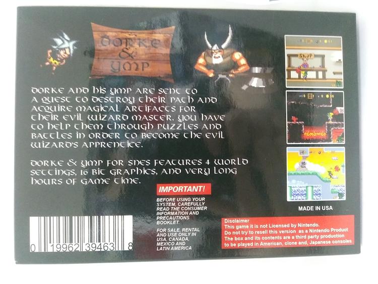 DORKE & YMP ''HOMEBREW'' (COMPLETE IN BOX)