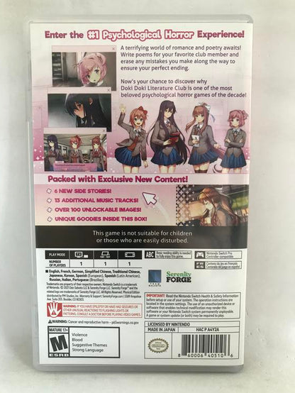 DOKI DOKI LITERATURE CLUB PLUS