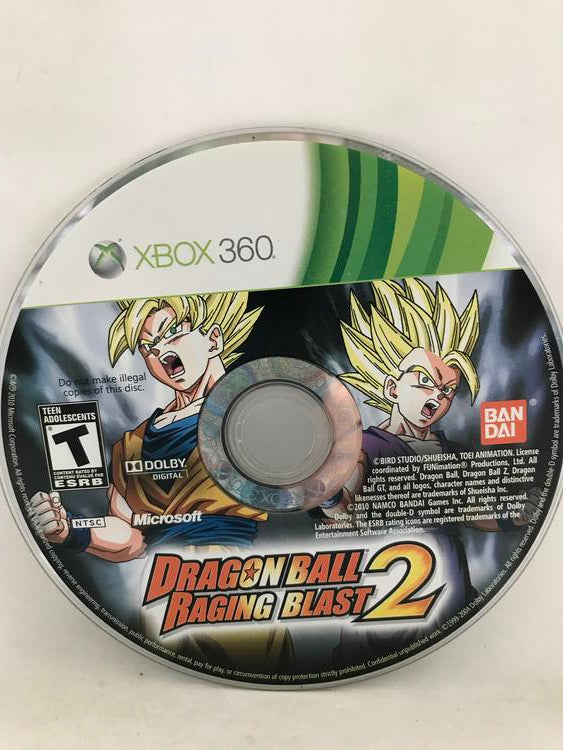 DRAGON BALL RAGING BLAST 2 (WITH BOX)
