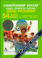 ATARI 2600 CHAMPIONSHIP SOCCER GAME PROGRAM