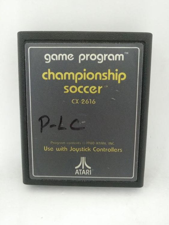 ATARI 2600 CHAMPIONSHIP SOCCER GAME PROGRAM