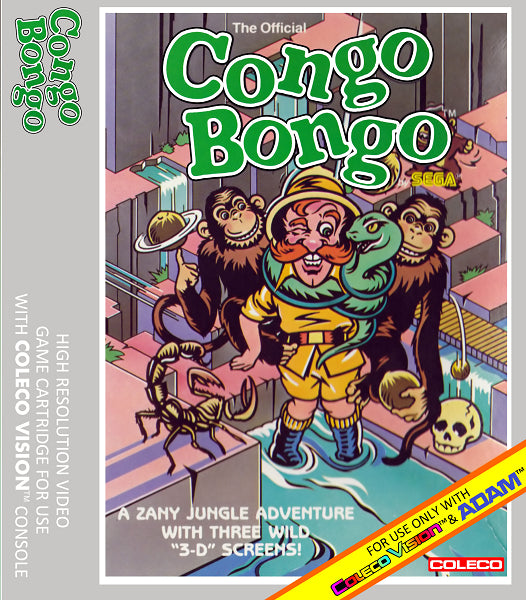 COLECOVISION CONGO BONGO