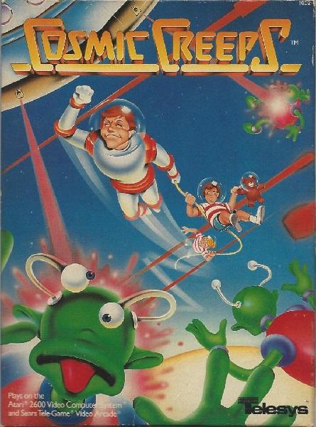 ATARI 2600 COSMIC CREEPS