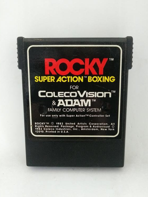COLECOVISION ROCKY SUPER ACTION BOXING