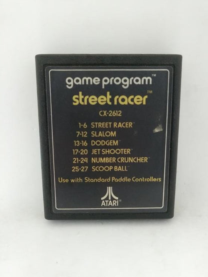 ATARI 2600 STREET RACER GAME PROGRAM