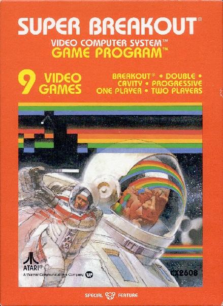 ATARI 2600 SUPER BREAKOUT GAME PROGRAM