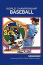 INTELLIVISION WORLD CHAMPIONSHIP BASEBALL