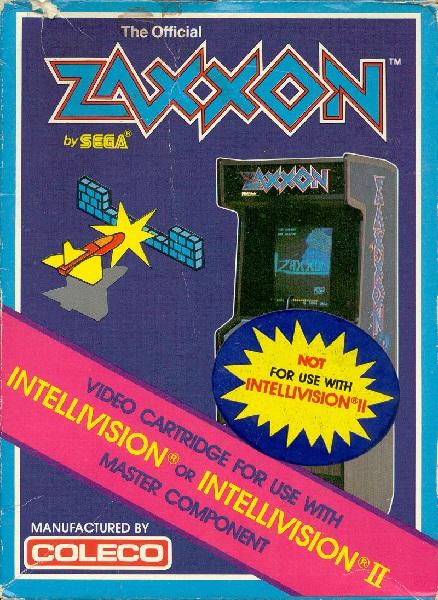 INTELLIVISION ZAXXON (WITH BOX) (usagé)