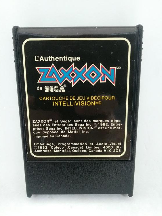 INTELLIVISION ZAXXON (WITH BOX) (usagé)