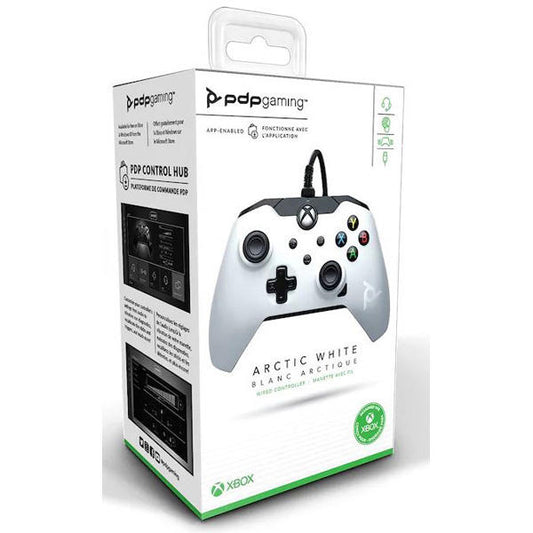 CONTROLLER WIRED PDP ARCTIC WHITE (XBOX ONE / XBOX SERIES)