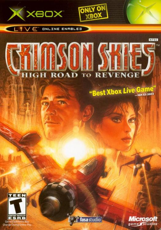 CRIMSON SKIES (COMPLETE IN BOX)