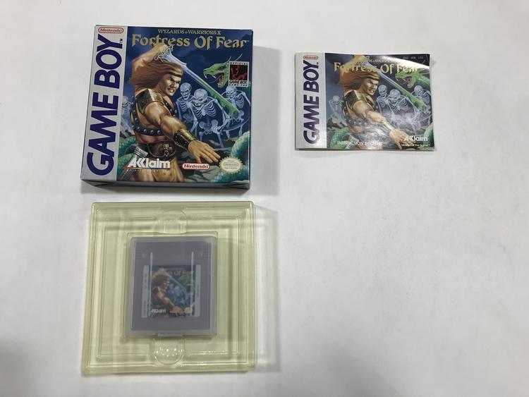 WIZARDS & WARRIORS X FORTRESS OF FEAR (COMPLETE IN BOX)
