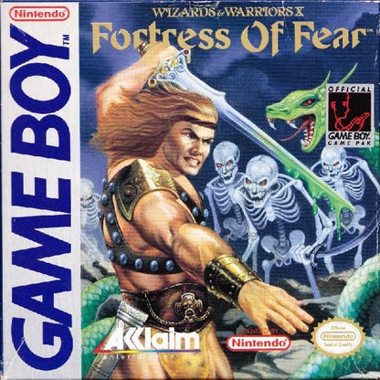 WIZARDS & WARRIORS X FORTRESS OF FEAR (COMPLETE IN BOX)
