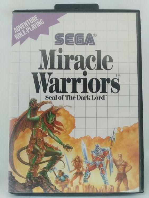 MIRACLE WARRIORS SEAL OF THE DARK LORD (COMPLETE IN BOX)