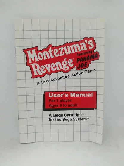 MONTEZUMA'S REVENGE FEATURING PANAMA JOE (COMPLETE IN BOX)