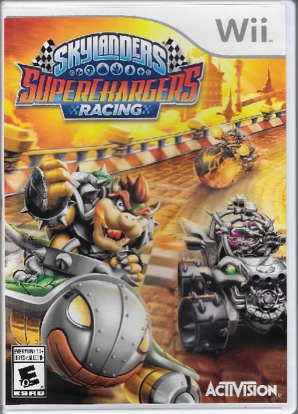 SKYLANDERS SUPERCHARGERS RACING GAME ONLY (WITH BOX)