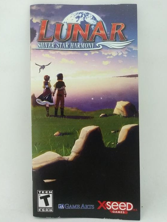 PSP LUNAR SILVER STAR HARMONY INSTRUCTION BOOKLET ENGLISH