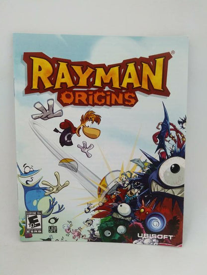 PS3 RAYMAN ORIGINS INSTRUCTION BOOKLET ENGLISH