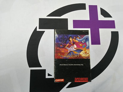 SNES DISNEY'S ALADDIN INSTRUCTION BOOKLET ENGLISH