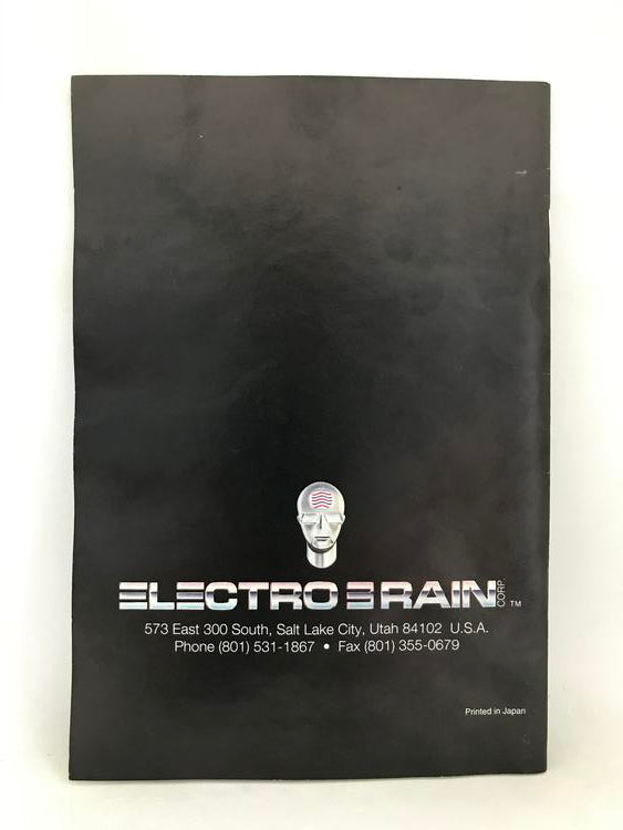 SNES RAIDEN TRAD INSTRUCTION BOOKLET BILINGUAL