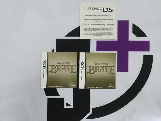NDS BRAVE INSTRUCTION BOOKLET ENGLISH (usagé)