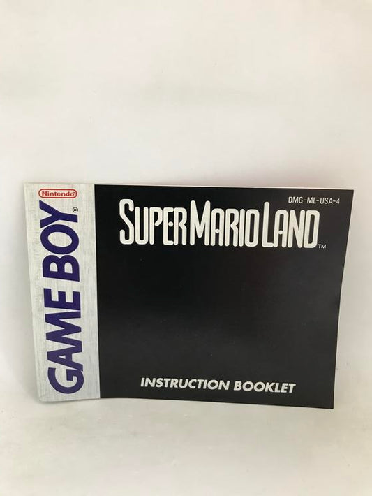 GB SUPER MARIO LAND INSTRUCTION BOOKLET BILINGUAL (usagé)