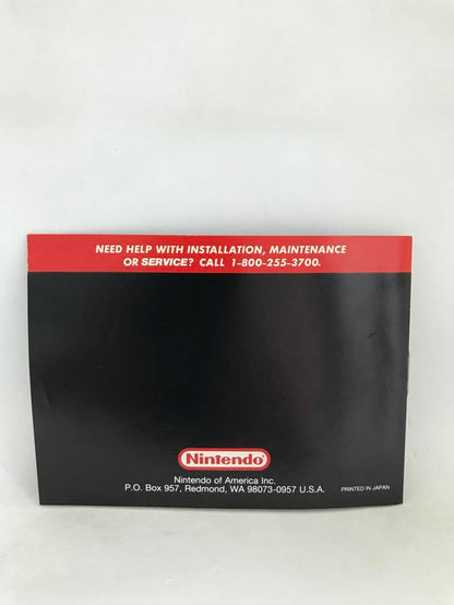GB SUPER MARIO LAND INSTRUCTION BOOKLET BILINGUAL (usagé)