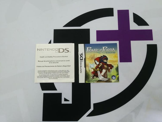 NDS PRINCE OF PERSIA THE FALLEN KING INSTRUCTION BOOKLET ENGLISH (usagé)