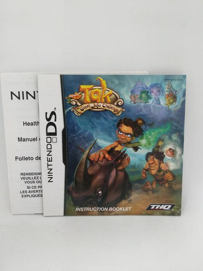NDS TAK THE GREAT JUJU CHALLENGE INSTRUCTION BOOKLET ENGLISH (usagé)
