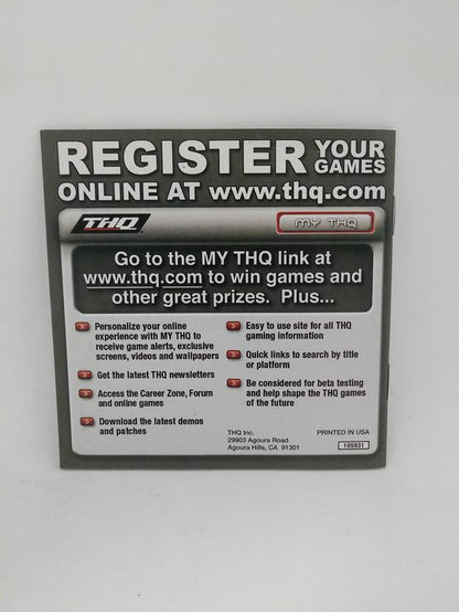 NDS TAK THE GREAT JUJU CHALLENGE INSTRUCTION BOOKLET ENGLISH (usagé)